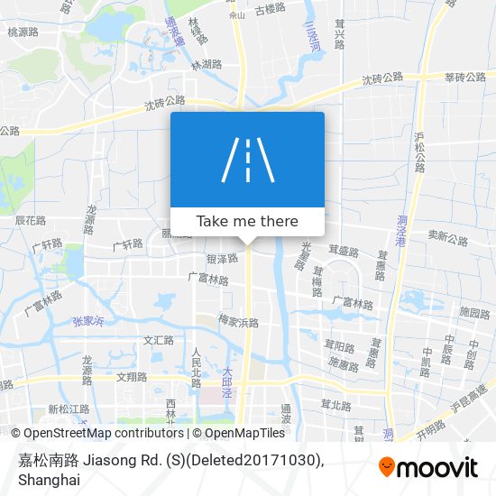 嘉松南路 Jiasong Rd. (S)(Deleted20171030) map