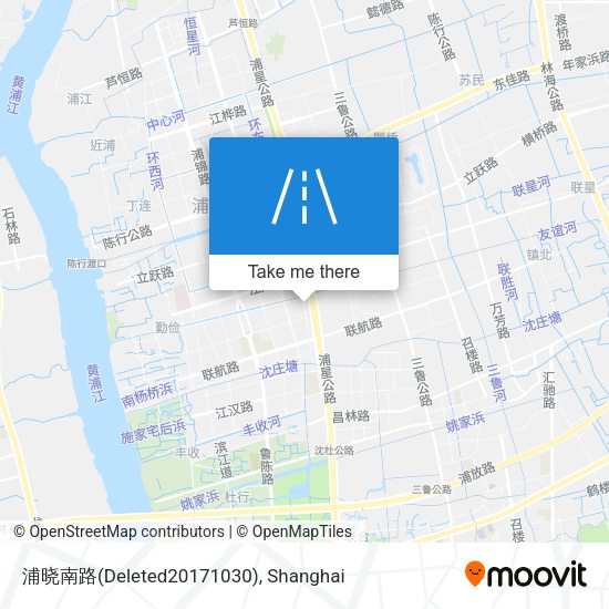 浦晓南路(Deleted20171030) map