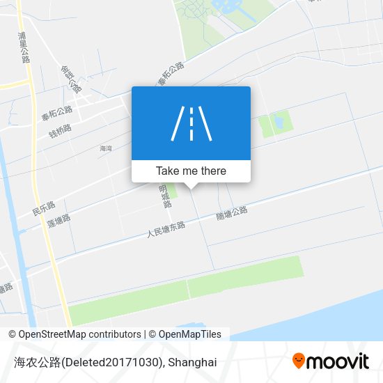 海农公路(Deleted20171030) map