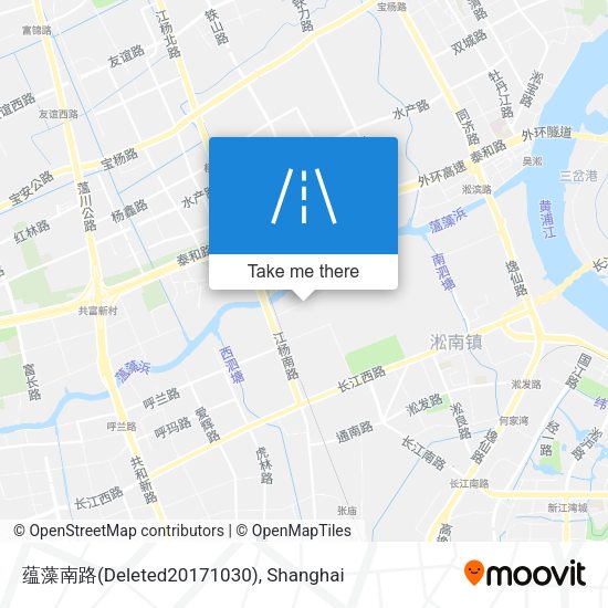 蕴藻南路(Deleted20171030) map