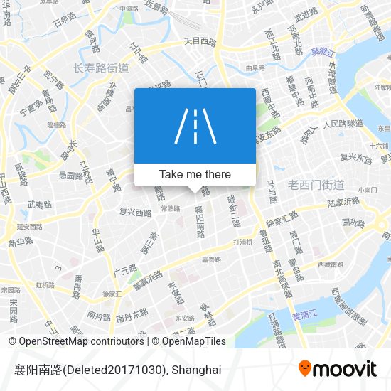 襄阳南路(Deleted20171030) map
