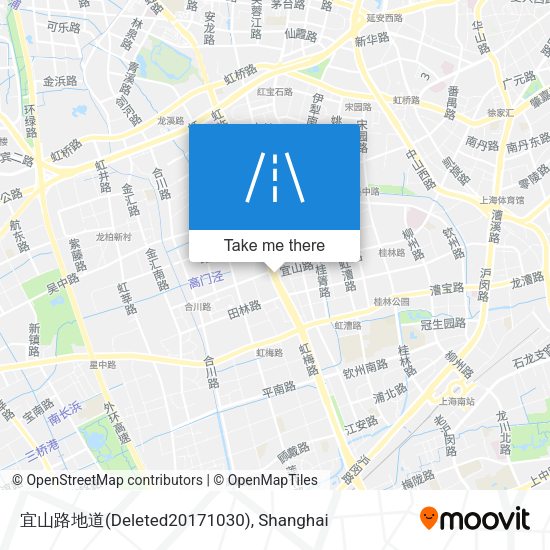 宜山路地道(Deleted20171030) map