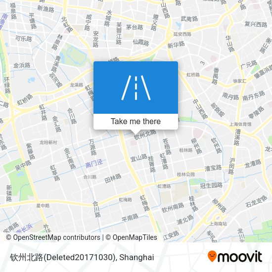 钦州北路(Deleted20171030) map