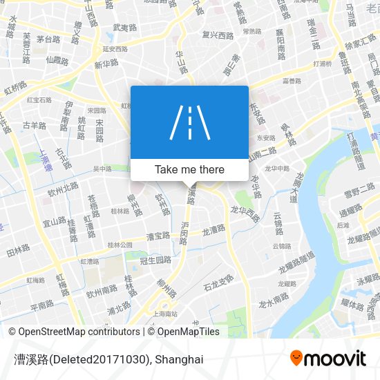 漕溪路(Deleted20171030) map