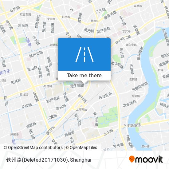 钦州路(Deleted20171030) map