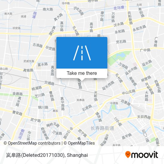 岚皋路(Deleted20171030) map