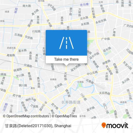甘泉路(Deleted20171030) map