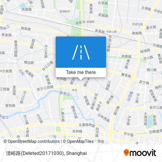 清峪路(Deleted20171030) map