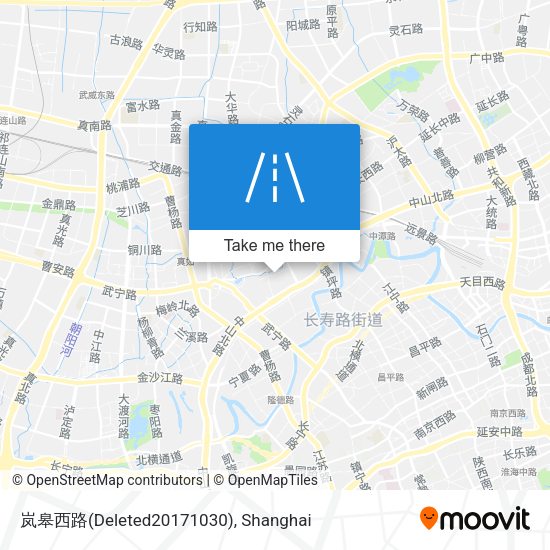 岚皋西路(Deleted20171030) map