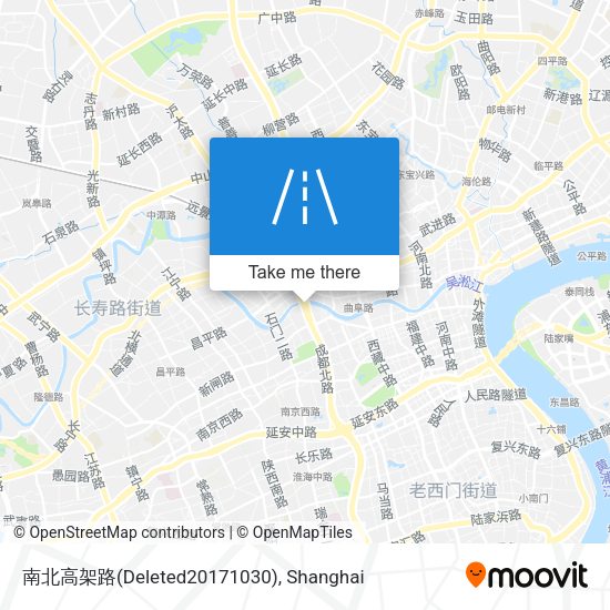南北高架路(Deleted20171030) map
