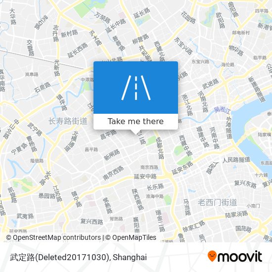 武定路(Deleted20171030) map