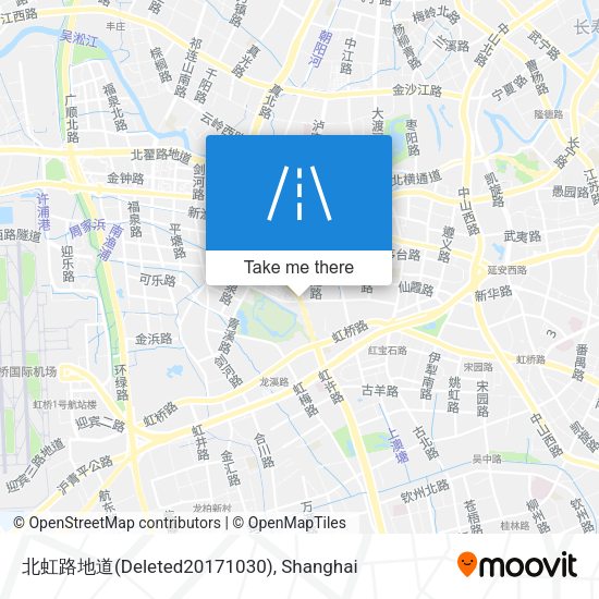 北虹路地道(Deleted20171030) map