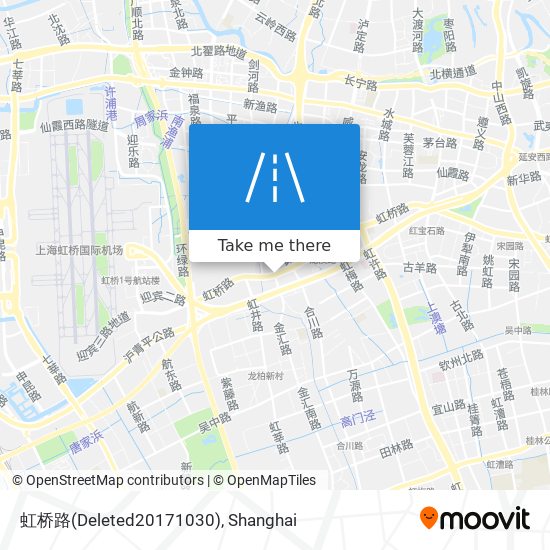 虹桥路(Deleted20171030) map