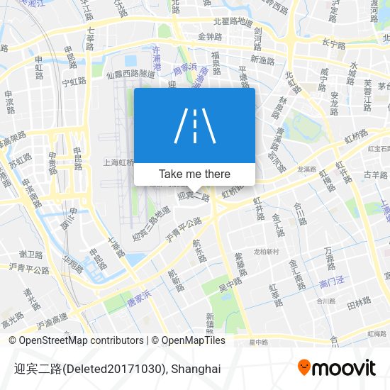 迎宾二路(Deleted20171030) map