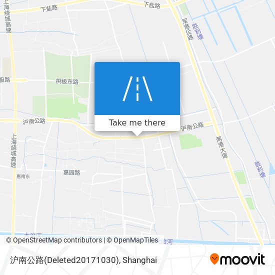 沪南公路(Deleted20171030) map