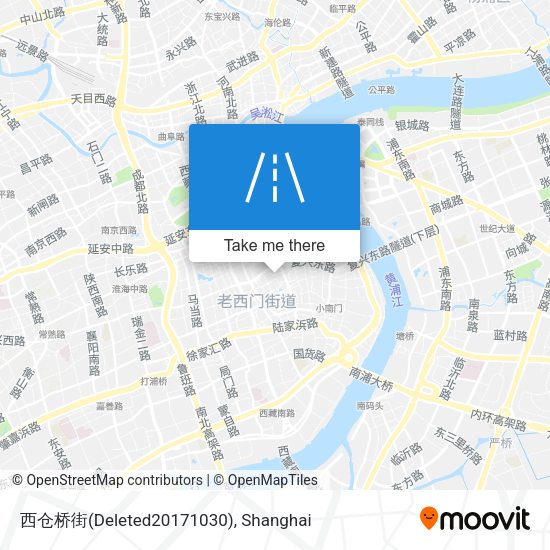 西仓桥街(Deleted20171030) map