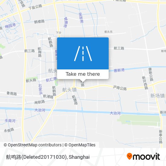 航鸣路(Deleted20171030) map