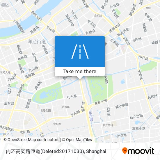 内环高架路匝道(Deleted20171030) map
