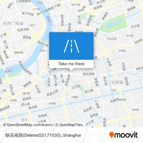 杨高南路(Deleted20171030) map
