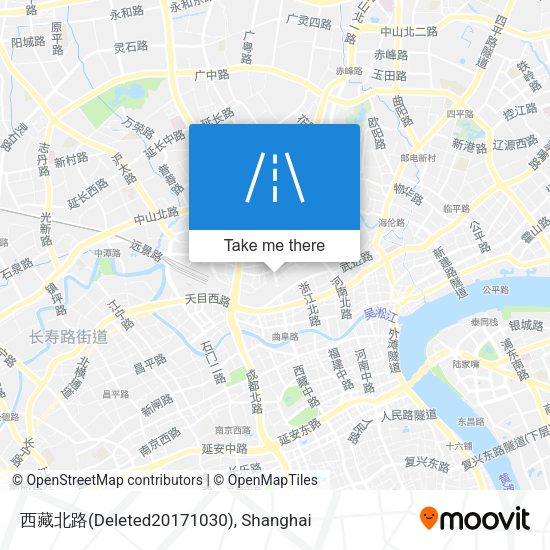 西藏北路(Deleted20171030) map