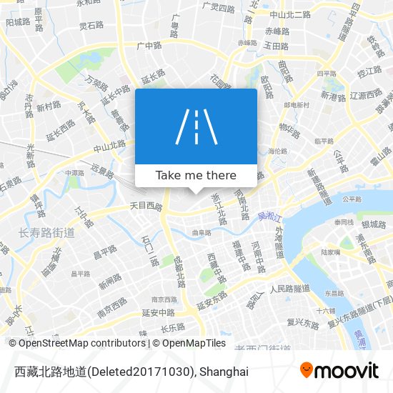 西藏北路地道(Deleted20171030) map