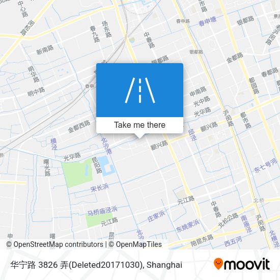华宁路 3826 弄(Deleted20171030) map
