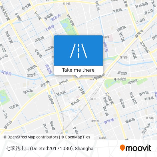 七莘路出口(Deleted20171030) map
