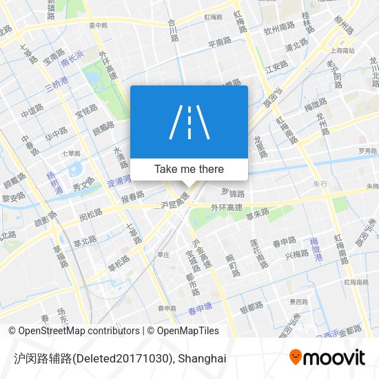 沪闵路辅路(Deleted20171030) map