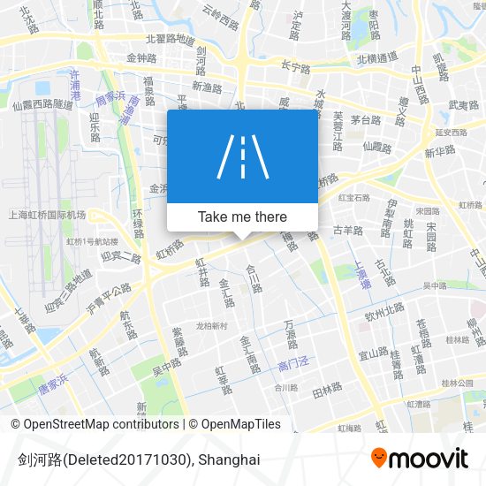 剑河路(Deleted20171030) map