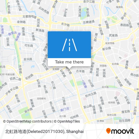 北虹路地道(Deleted20171030) map