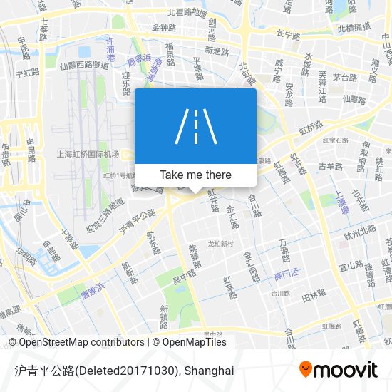 沪青平公路(Deleted20171030) map