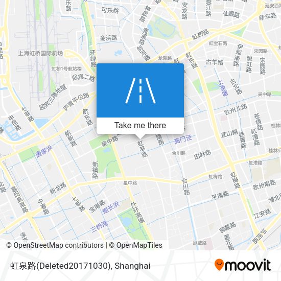 虹泉路(Deleted20171030) map