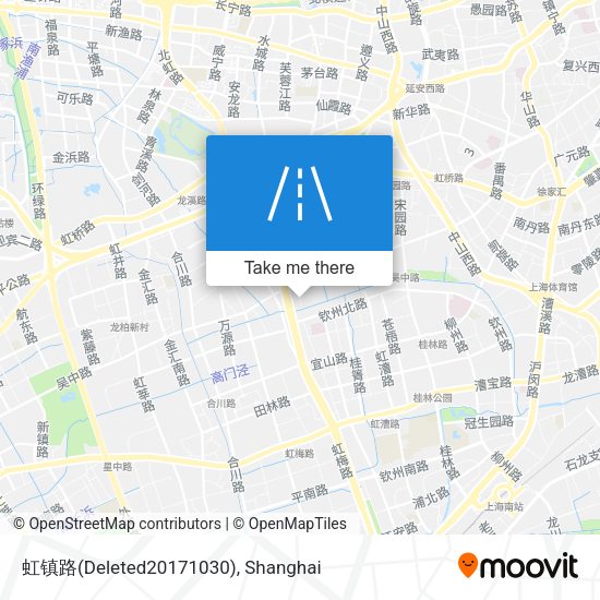 虹镇路(Deleted20171030) map