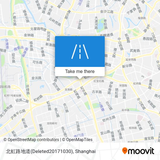 北虹路地道(Deleted20171030) map