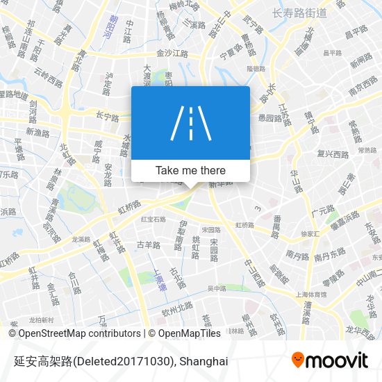 延安高架路(Deleted20171030) map