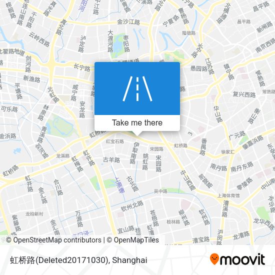 虹桥路(Deleted20171030) map