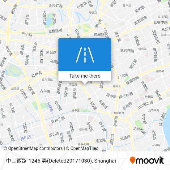 中山西路 1245 弄(Deleted20171030) map