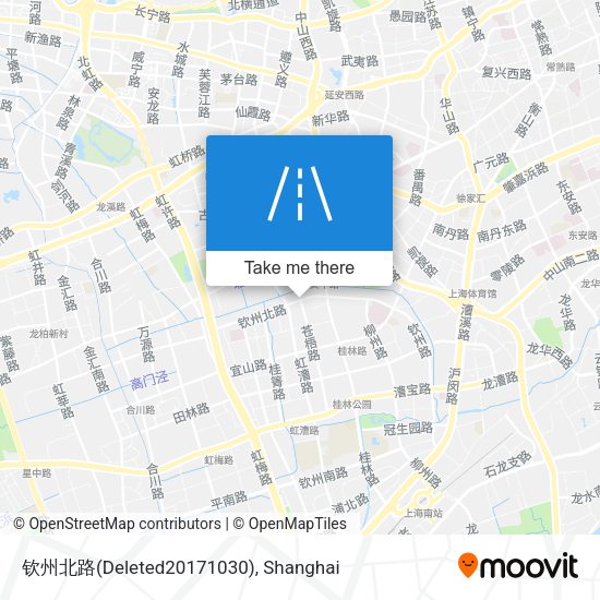 钦州北路(Deleted20171030) map