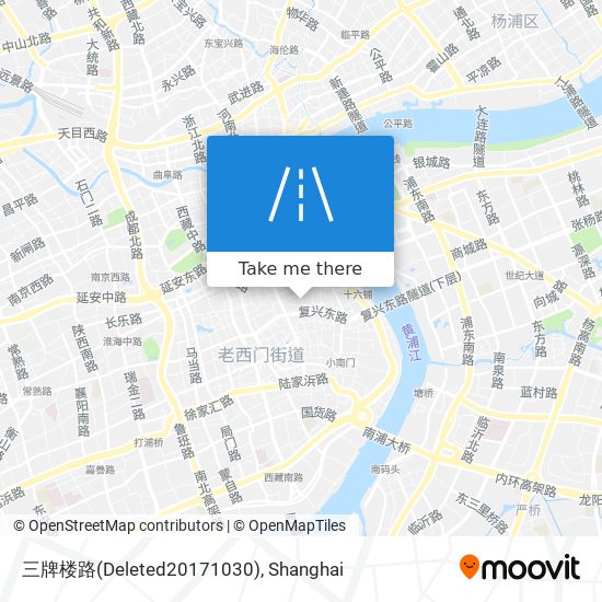 三牌楼路(Deleted20171030) map