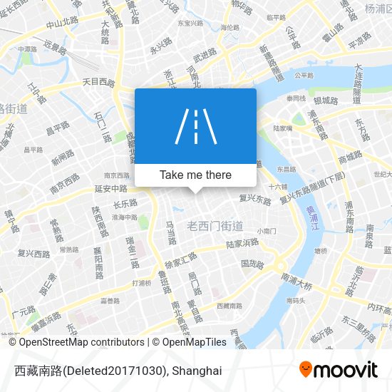 西藏南路(Deleted20171030) map