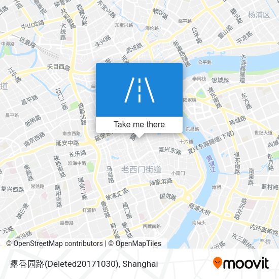 露香园路(Deleted20171030) map
