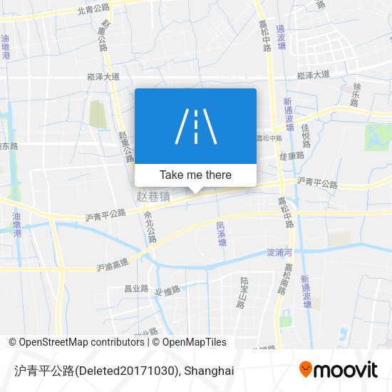 沪青平公路(Deleted20171030) map