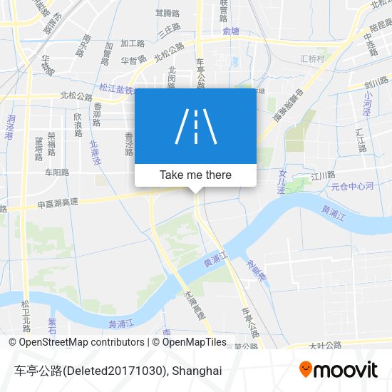车亭公路(Deleted20171030) map