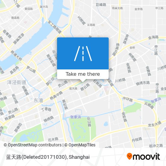 蓝天路(Deleted20171030) map