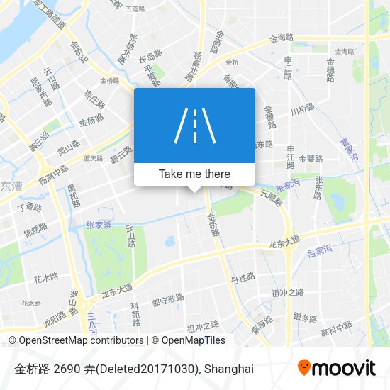 金桥路 2690 弄(Deleted20171030) map