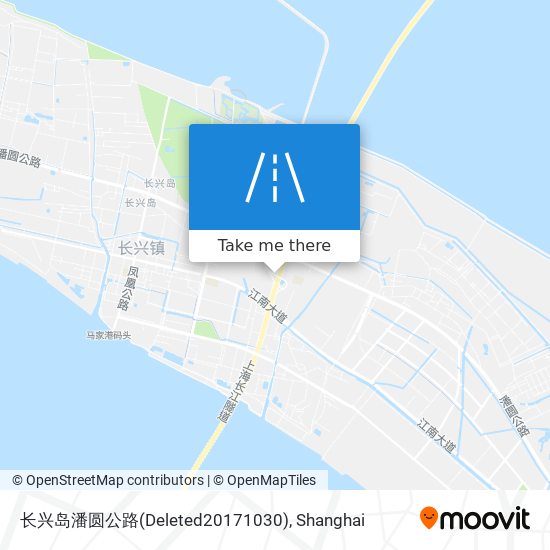 长兴岛潘圆公路(Deleted20171030) map