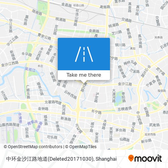 中环金沙江路地道(Deleted20171030) map