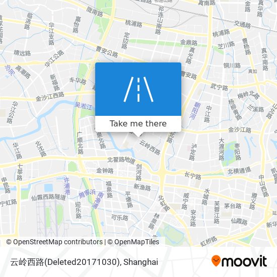 云岭西路(Deleted20171030) map