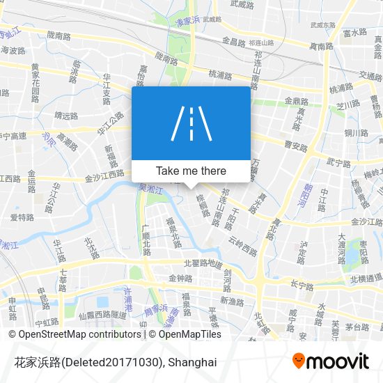 花家浜路(Deleted20171030) map