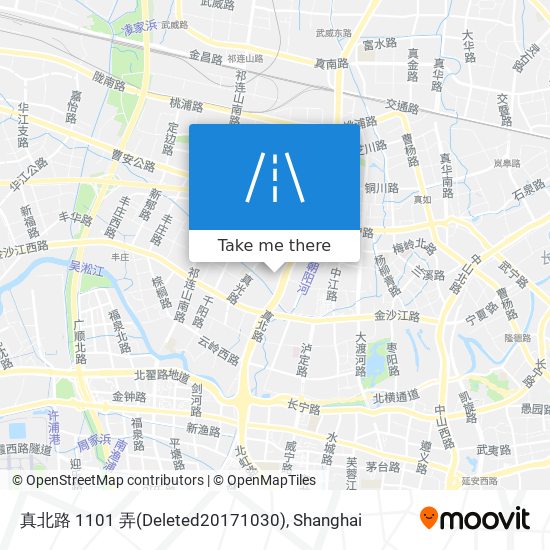 真北路 1101 弄(Deleted20171030) map